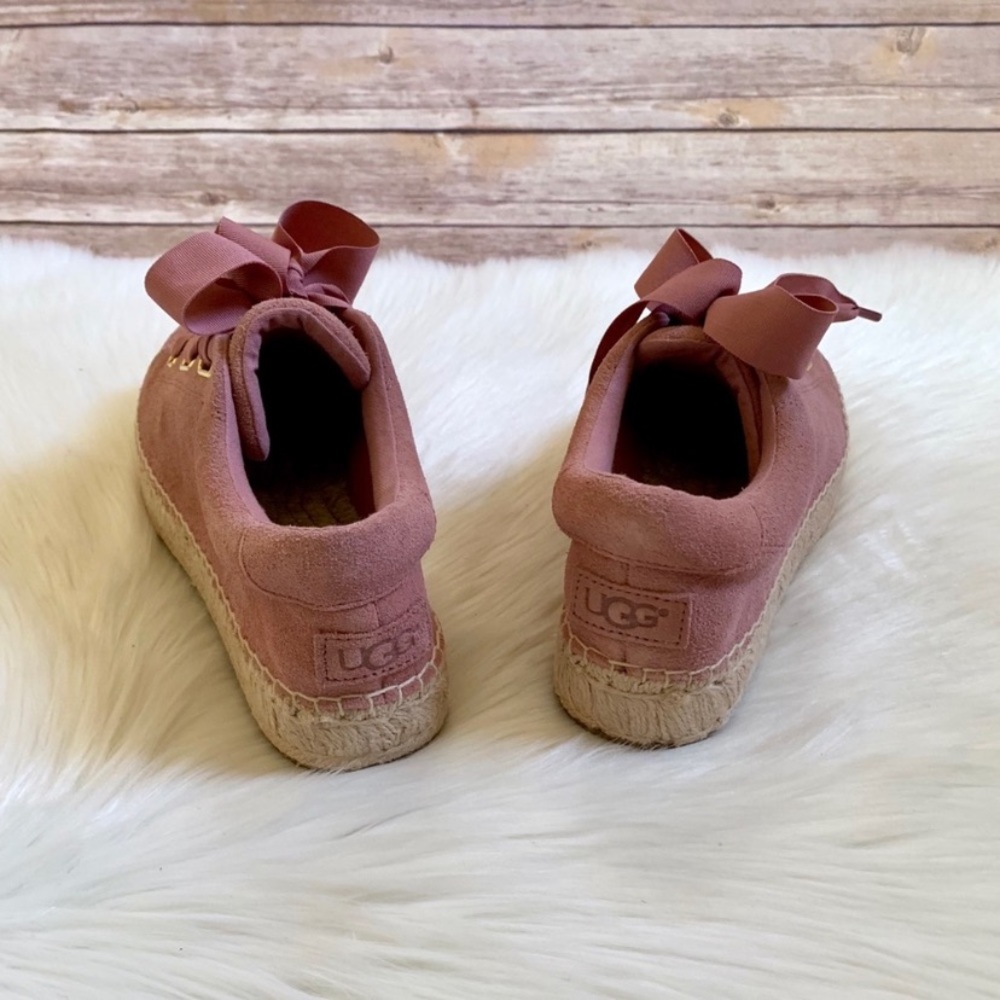UGG Pink Brianna Espadrille Sneakers - Picture 7 of 8